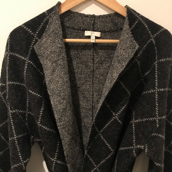 Joie Shaurya Wool Belted Wrap Coat - Picture 4 of 7